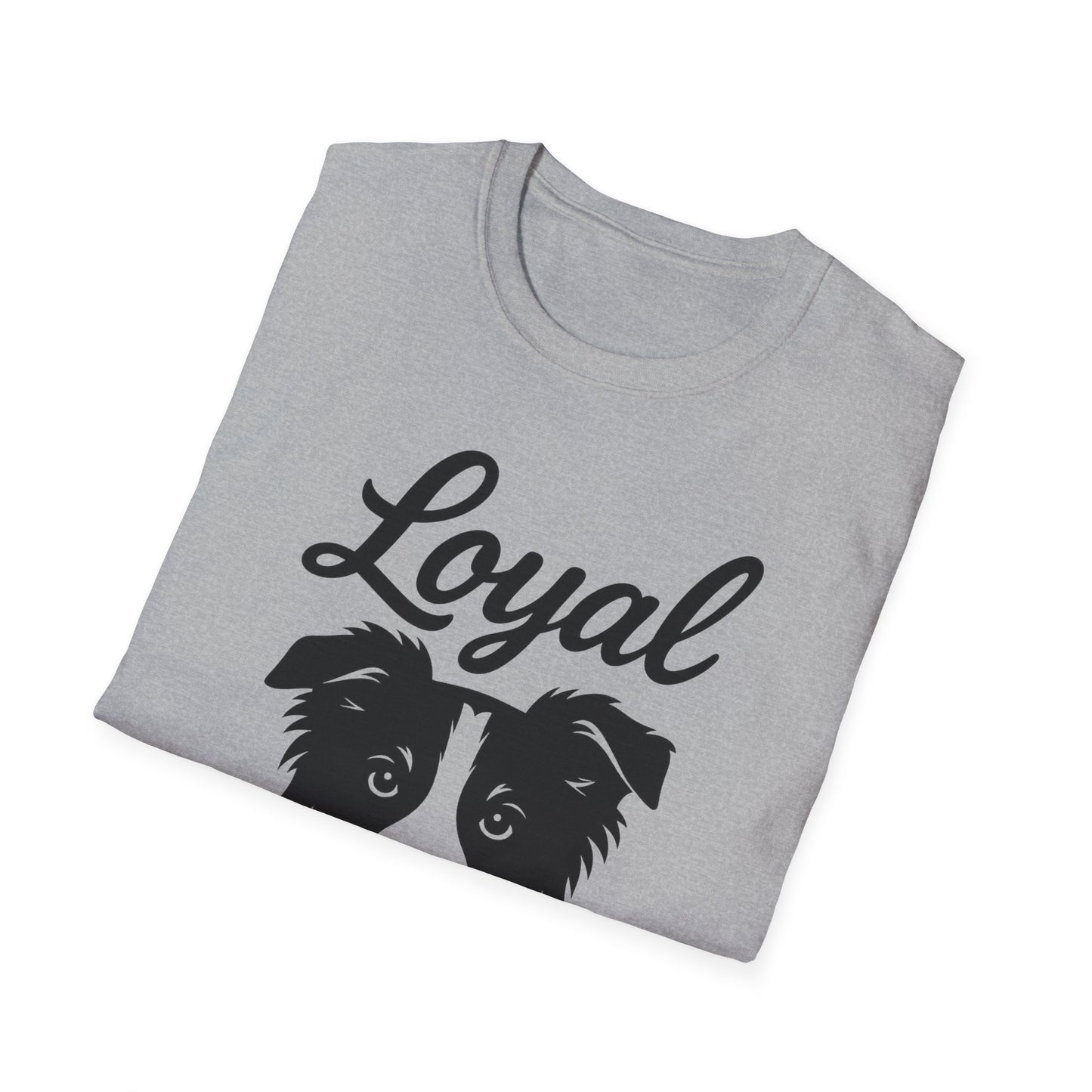 Loyal Border Collie T-Shirt – Dog Lover Gift for Herding Breed Fans, Pet Owner Apparel, Animal Rescue Support Tee, Adult Unisex T-Shirt