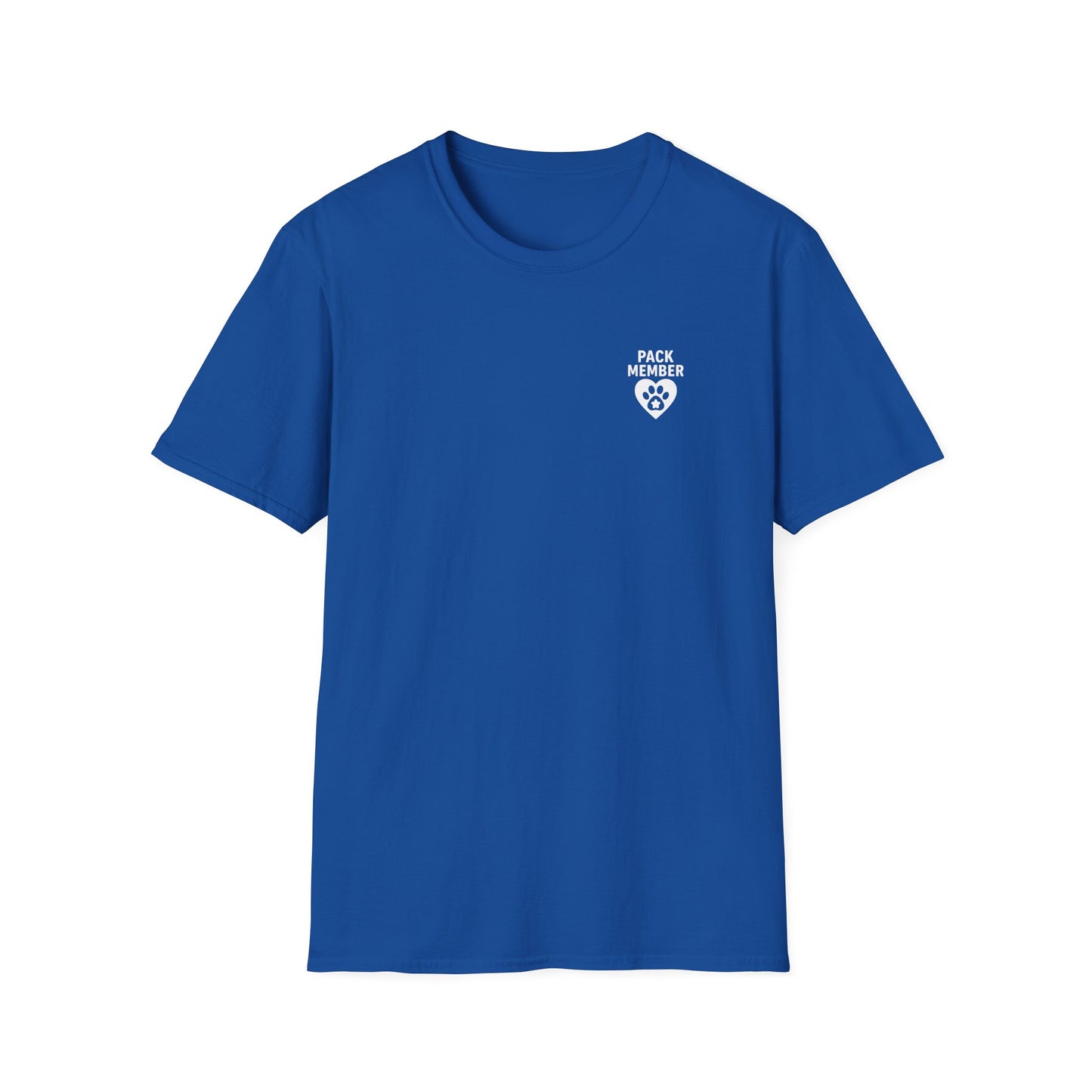 Healing Hearts Dog Shirt – Pitbull Rescue Tee – Pack Member Design, Adult Unisex T-Shirt