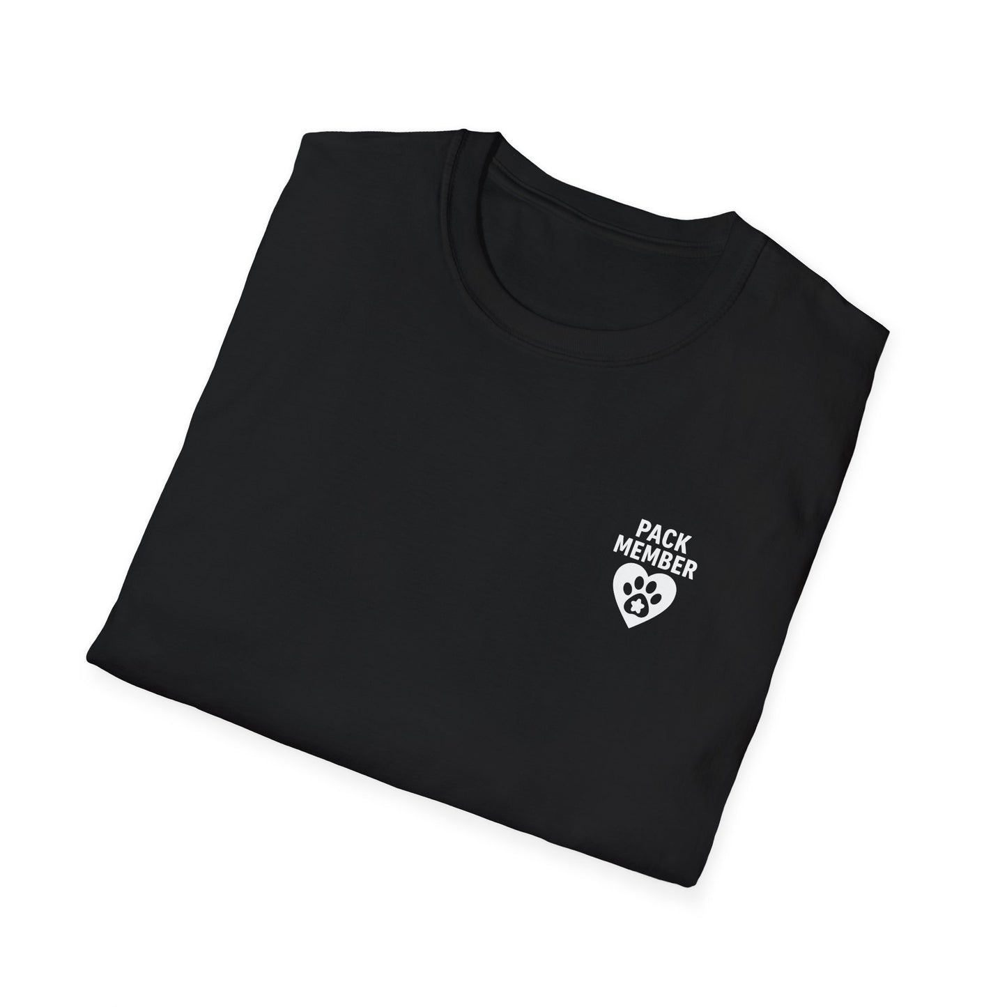 Healing Hearts Dog Shirt – Pitbull Rescue Tee – Pack Member Design, Adult Unisex T-Shirt