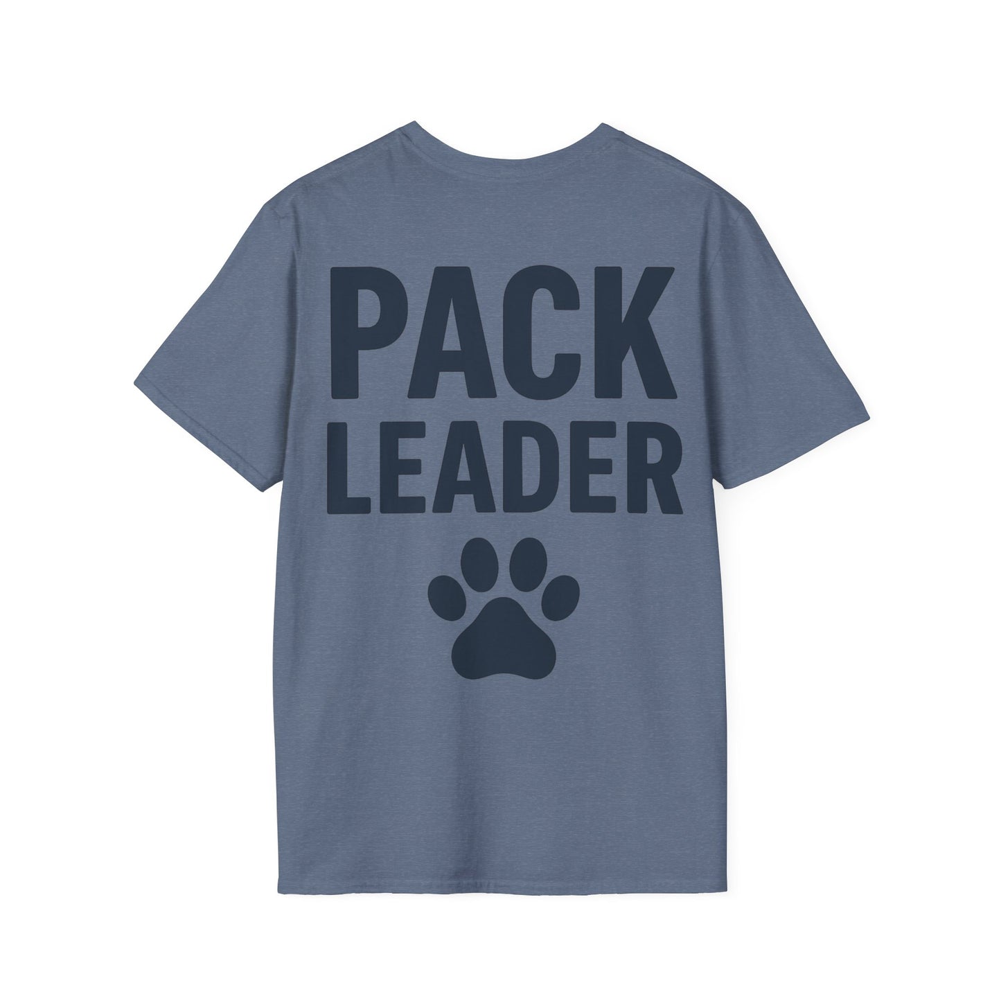 Pack Leader Dog T-Shirt – Two Sided Rescue Tee – Front Pack Member Logo – Back Pack Leader Design – Matching Family Rescue Apparel – Pitbull Dog Lover Gift – Join the Pack Shirt – Parent Pack Alpha Tee
