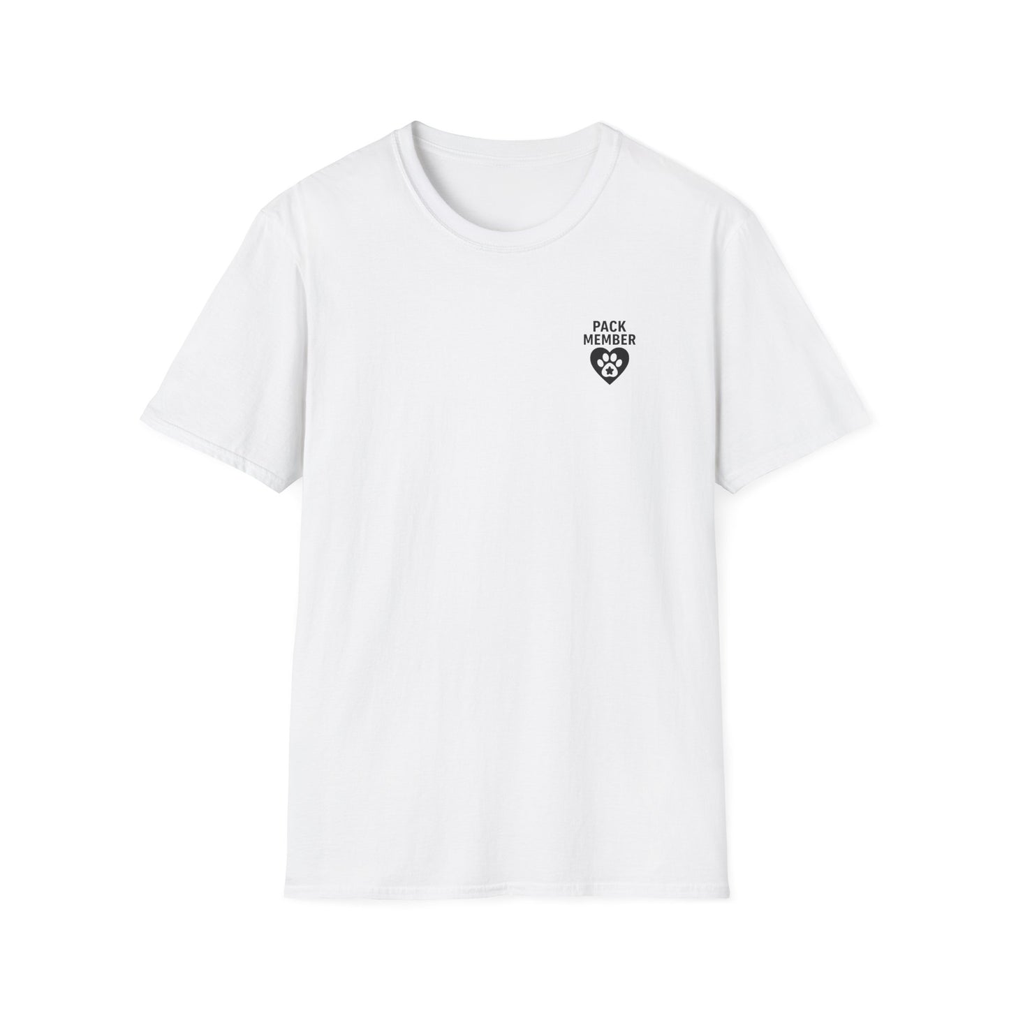 Pack Leader Dog T-Shirt – Two Sided Rescue Tee – Front Pack Member Logo – Back Pack Leader Design – Matching Family Rescue Apparel – Pitbull Dog Lover Gift – Join the Pack Shirt – Parent Pack Alpha Tee