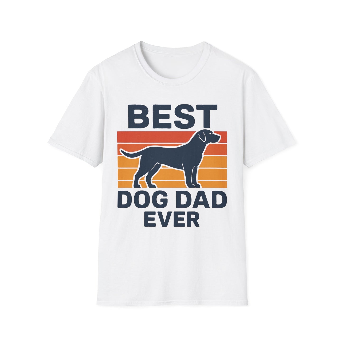 Best Dog Dad Ever T-Shirt | Adult Unisex Softstyle Tee for Dog Lovers, Gift for Father's Day, Pet Owner Apparel, Casual Wear, Animal [...]