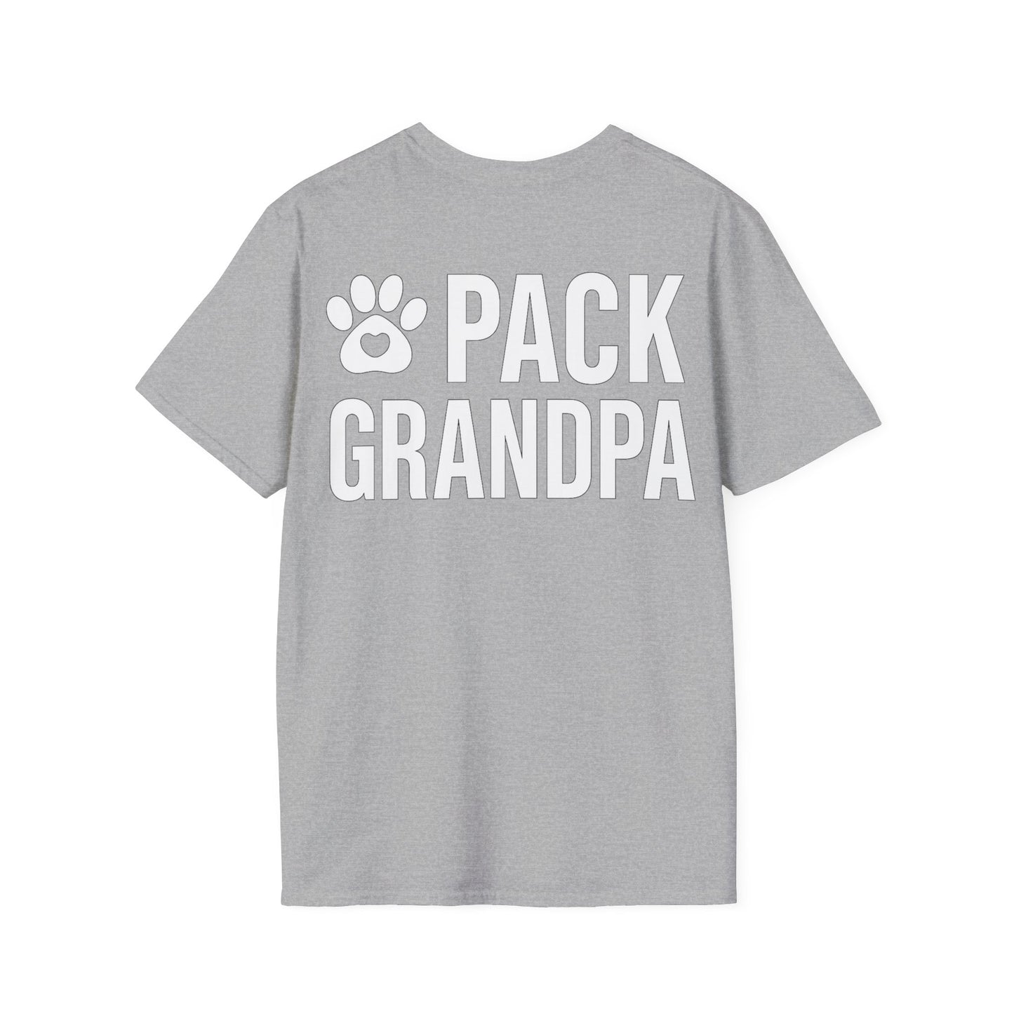 Pack Grandpa T-Shirt | Dog Rescue Family Tee for Grandpa | Matching Pack T-Shirt for Father’s Day | $1 Donated to Animal Rescue, Adult Unisex T-Shirt