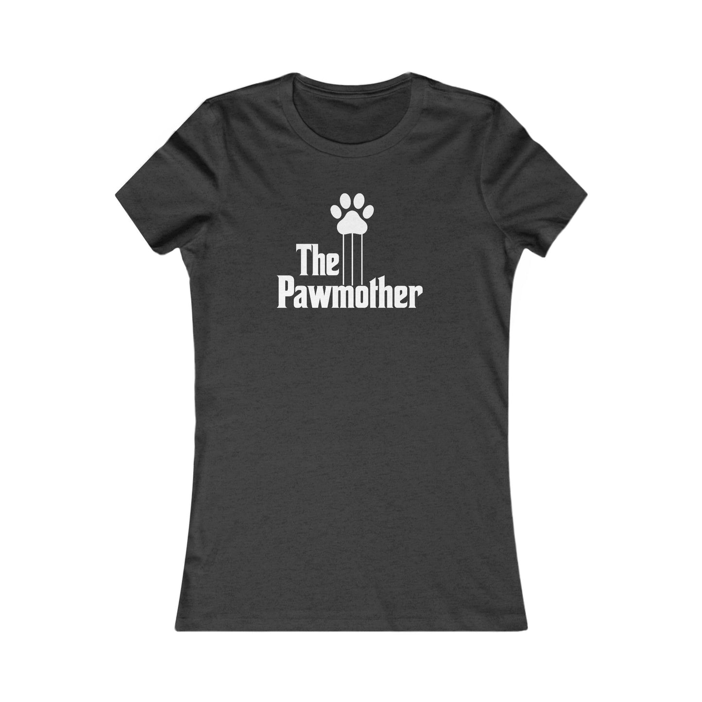 The Pawmother Dog Rescue T-Shirt – Funny Pet Parody Tee for Women, Bold Godfather-Inspired Design, White Ink on Dark Colors, Gift for Dog Moms adult