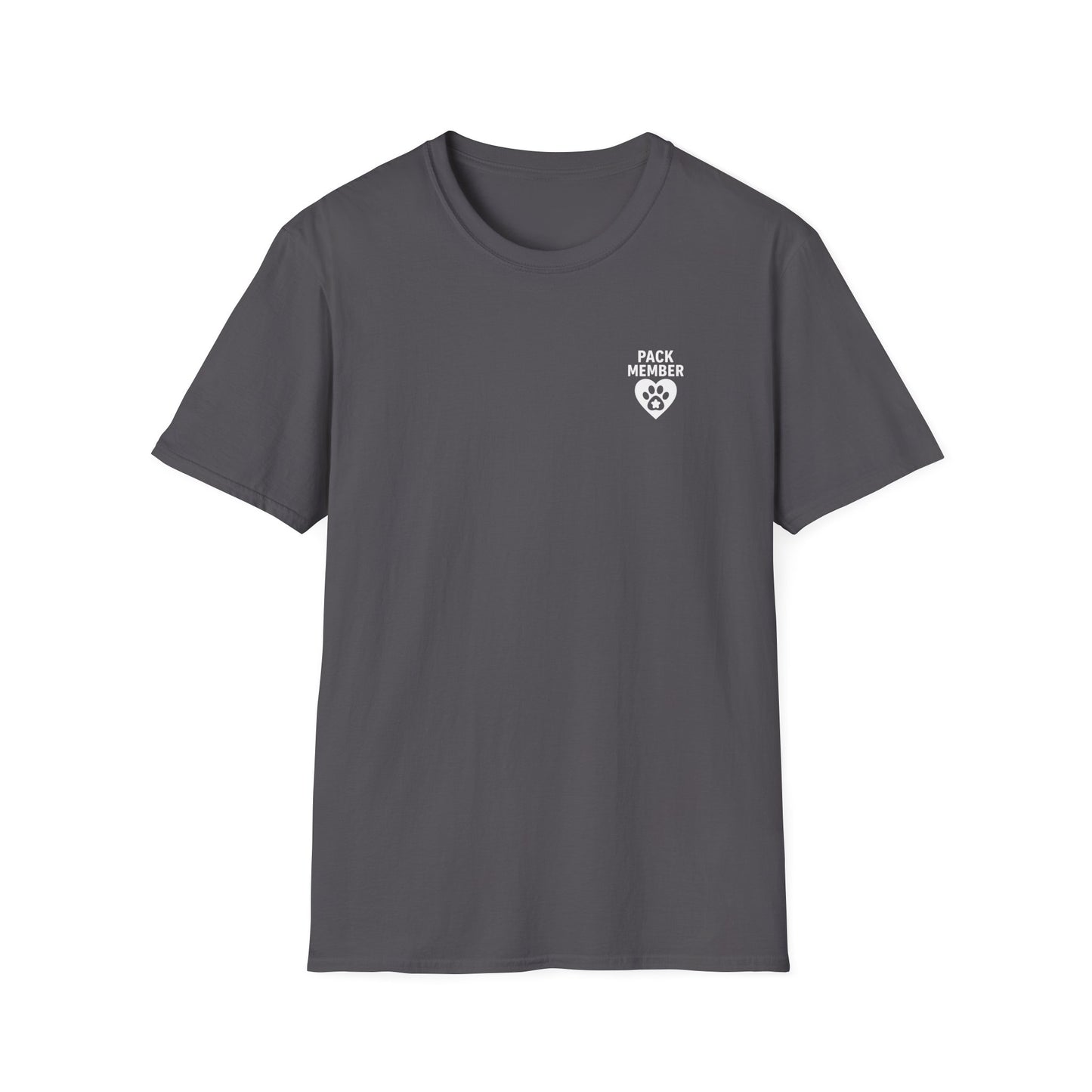 Healing Hearts Dog Shirt – Pitbull Rescue Tee – Pack Member Design, Adult Unisex T-Shirt