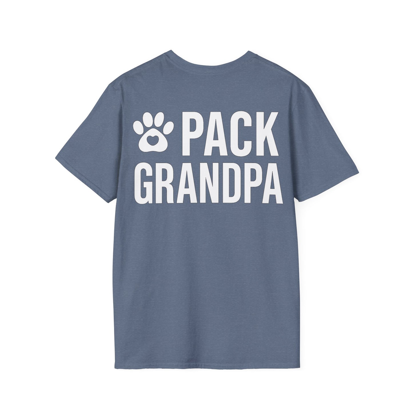 Pack Grandpa T-Shirt | Dog Rescue Family Tee for Grandpa | Matching Pack T-Shirt for Father’s Day | $1 Donated to Animal Rescue, Adult Unisex T-Shirt