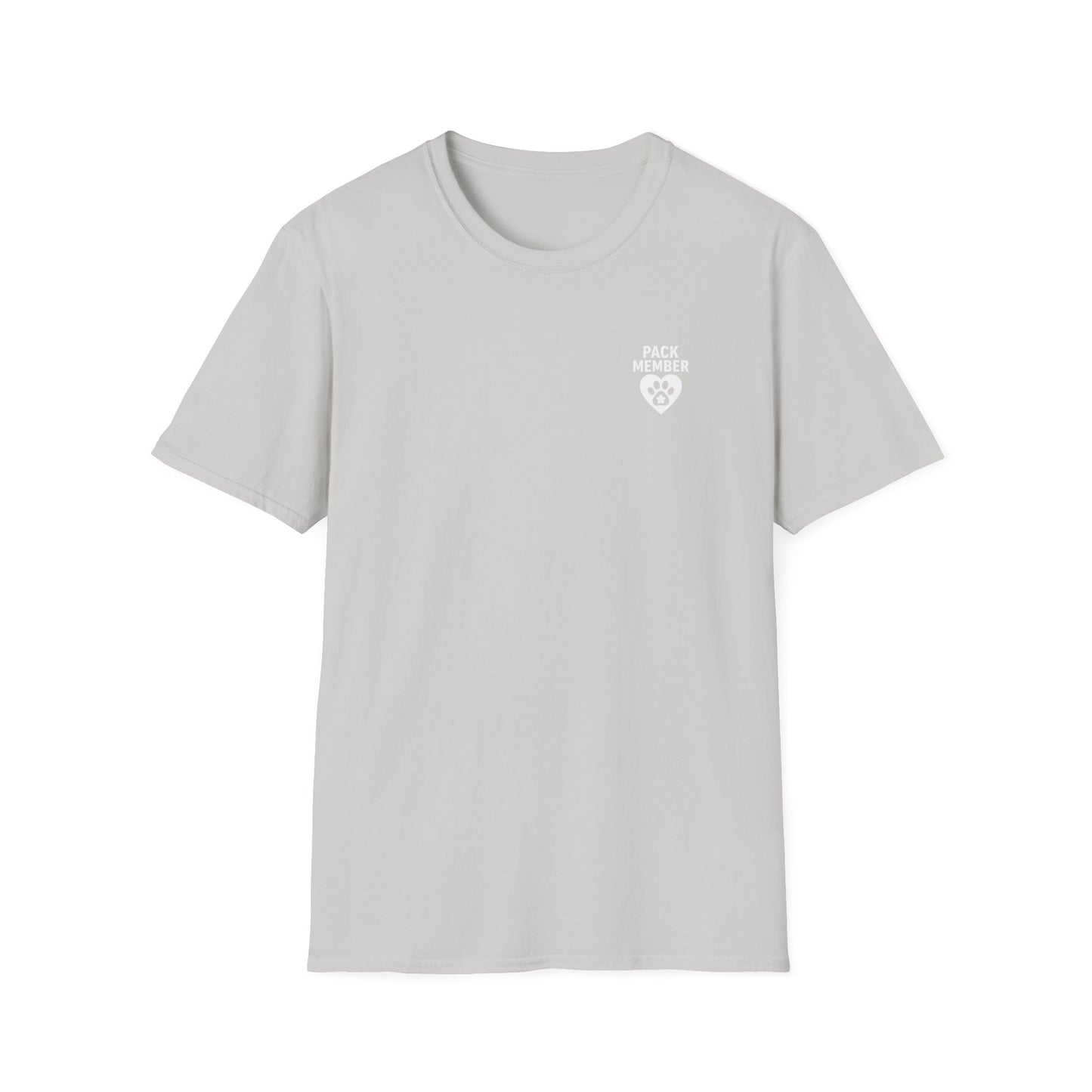 Pack Pup Rescue Shirt – Two Sided Dog Lover Tee – Front Pack Member Logo – Back Pack Pup Design – Gildan 64000 Unisex Fit – Matching Family Rescue Apparel – Older Kids or Teens – Animal Shelter Support – Full Pack Set, Adult Unisex T-Shirt