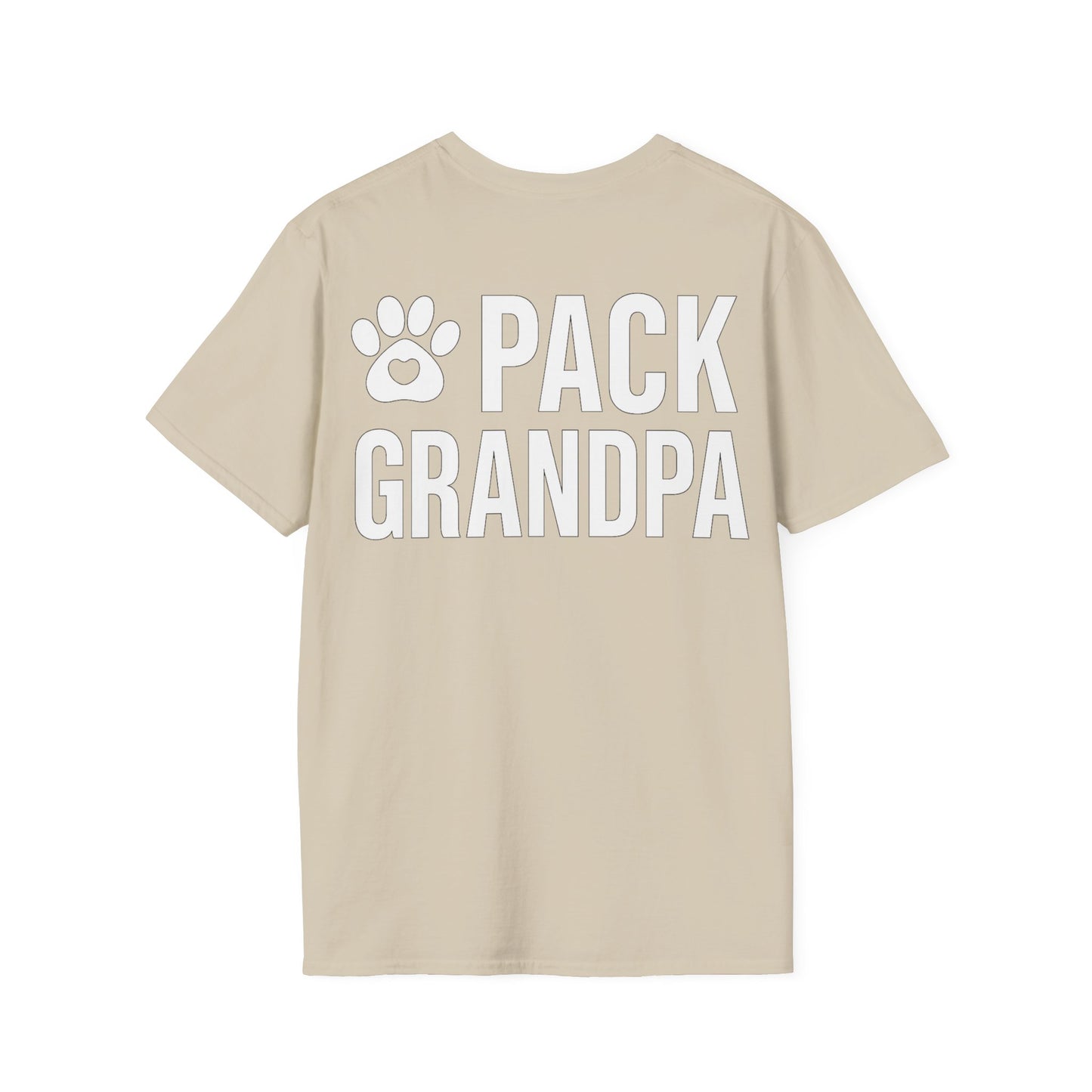 Pack Grandpa T-Shirt | Dog Rescue Family Tee for Grandpa | Matching Pack T-Shirt for Father’s Day | $1 Donated to Animal Rescue, Adult Unisex T-Shirt