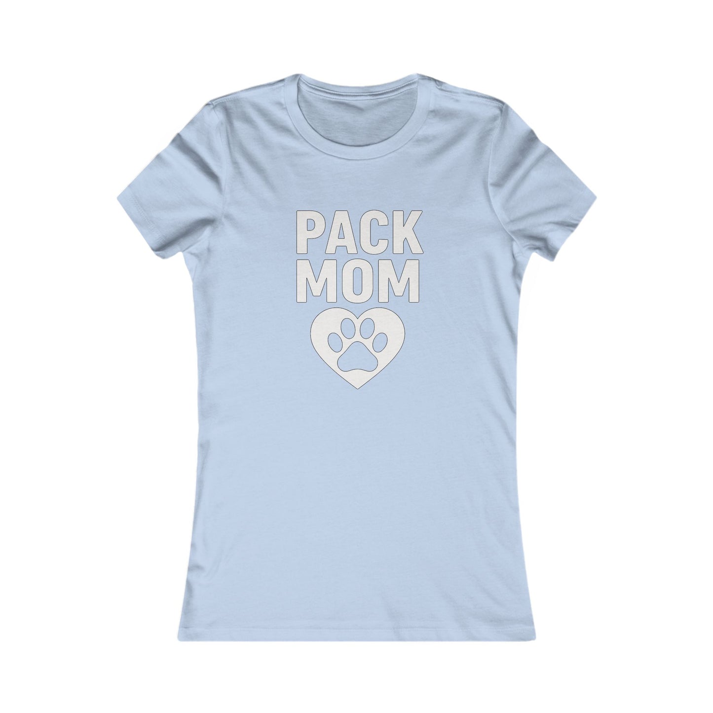 Pack Mom Shirt for Dog Lovers – Cute Paw Heart Design | Rescue Pack Apparel