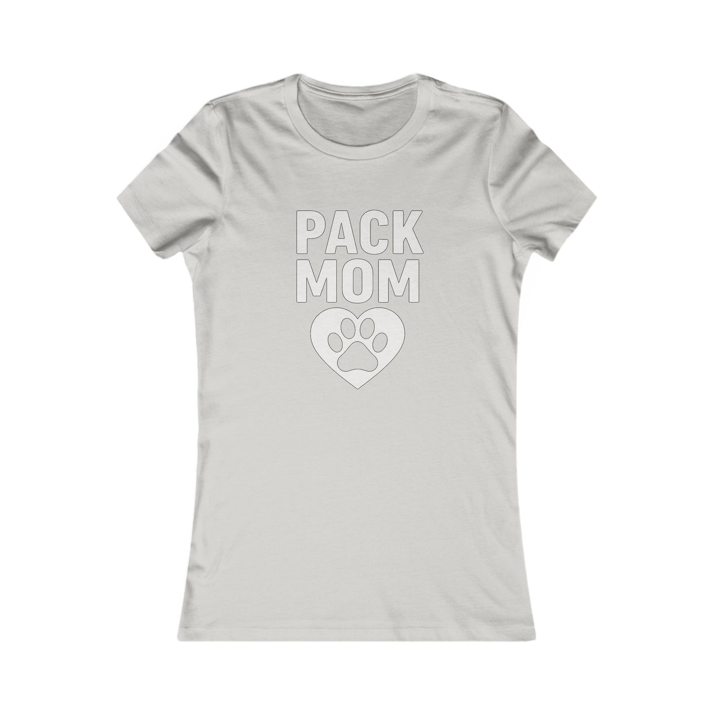 Pack Mom Shirt for Dog Lovers – Cute Paw Heart Design | Rescue Pack Apparel
