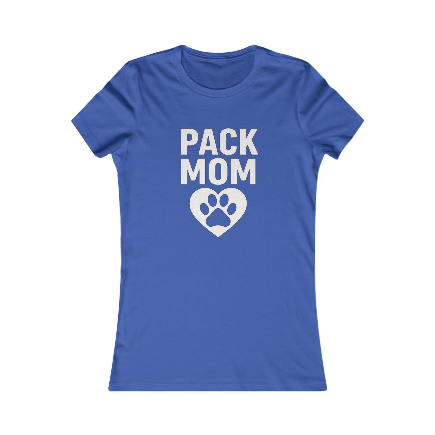 Pack Mom Shirt for Dog Lovers – Cute Paw Heart Design | Rescue Pack Apparel