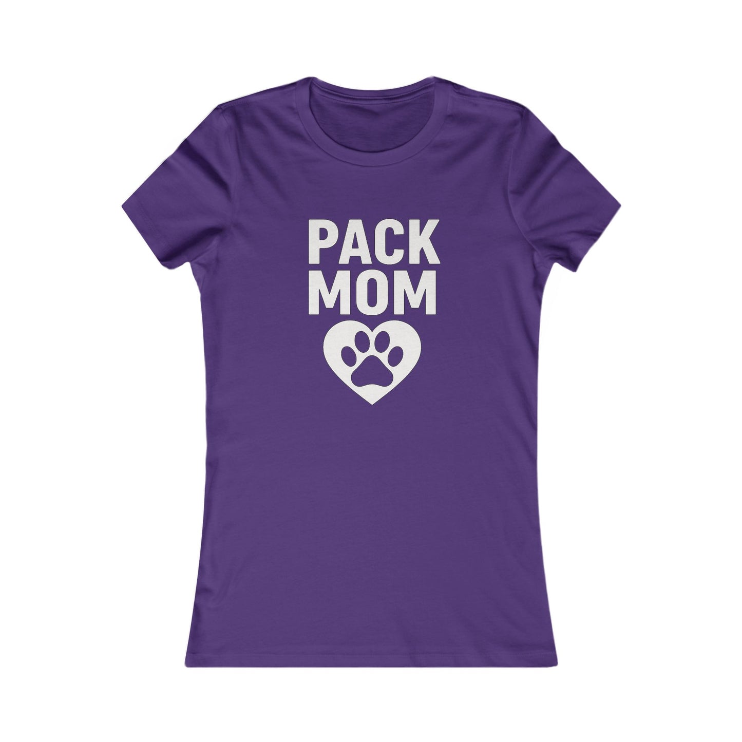 Pack Mom Shirt for Dog Lovers – Cute Paw Heart Design | Rescue Pack Apparel