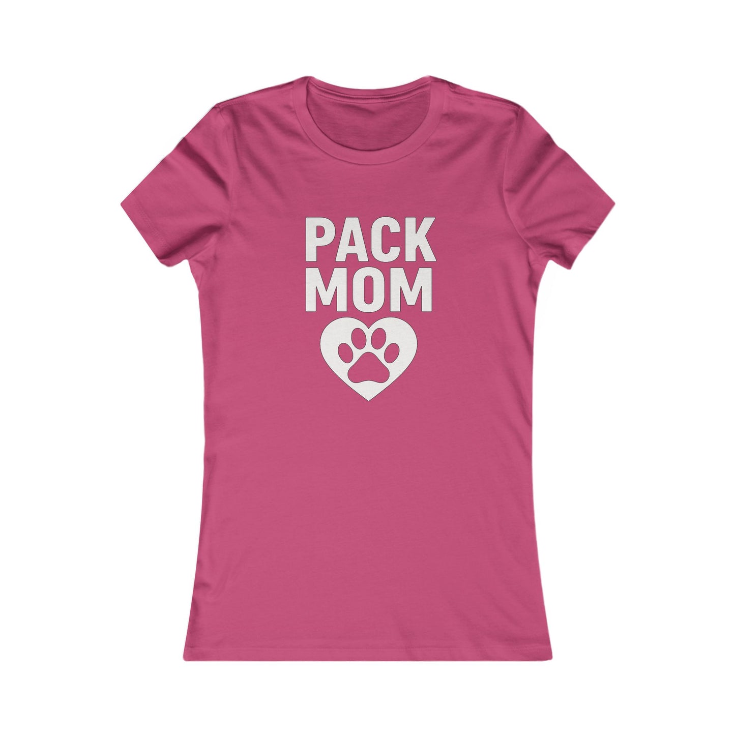 Pack Mom Shirt for Dog Lovers – Cute Paw Heart Design | Rescue Pack Apparel