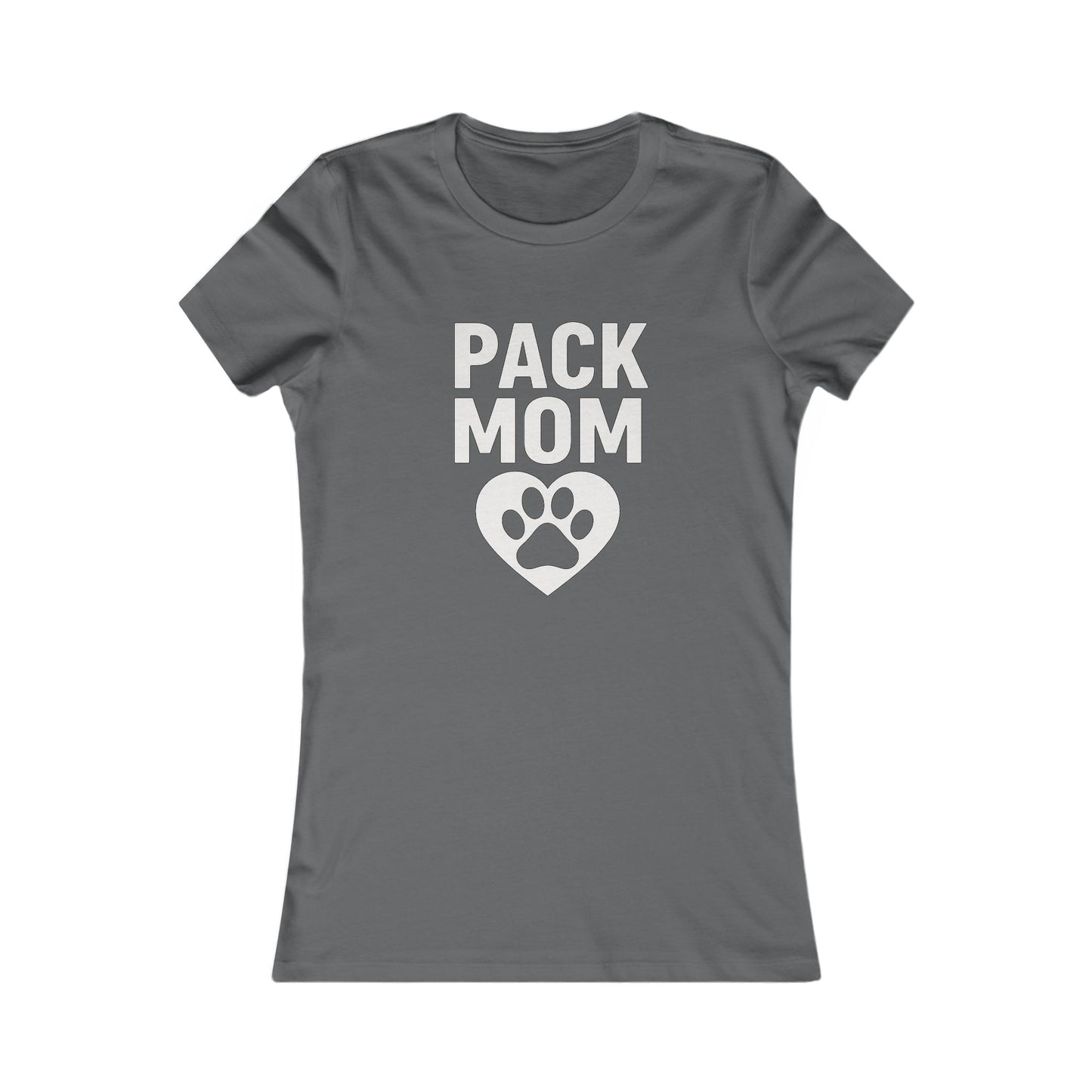 Pack Mom Shirt for Dog Lovers – Cute Paw Heart Design | Rescue Pack Apparel