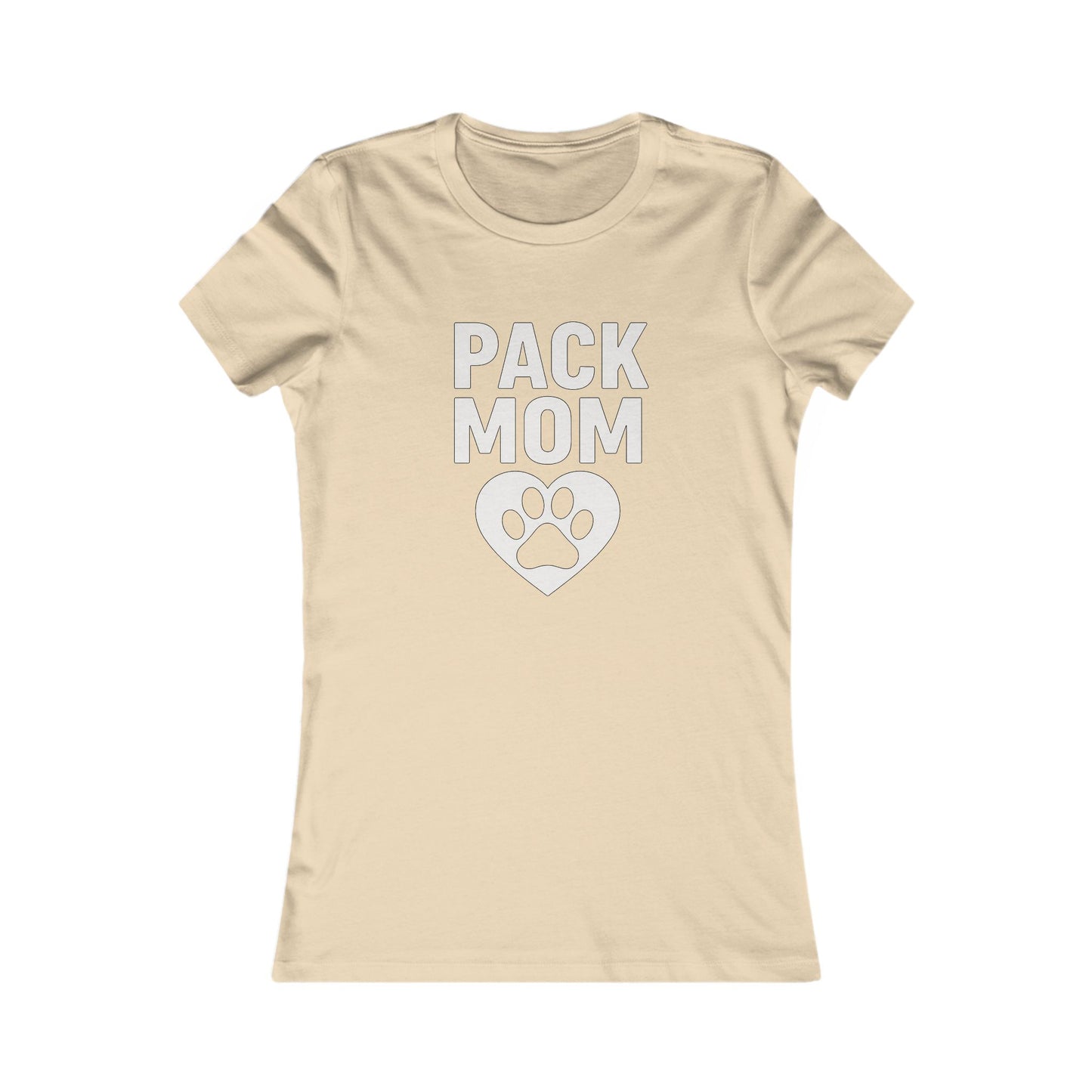 Pack Mom Shirt for Dog Lovers – Cute Paw Heart Design | Rescue Pack Apparel
