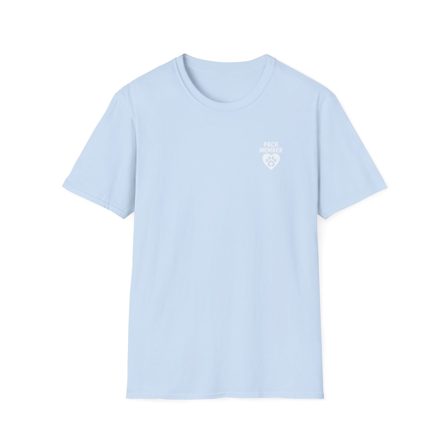 Pack Pup Rescue Shirt – Two Sided Dog Lover Tee – Front Pack Member Logo – Back Pack Pup Design – Gildan 64000 Unisex Fit – Matching Family Rescue Apparel – Older Kids or Teens – Animal Shelter Support – Full Pack Set, Adult Unisex T-Shirt