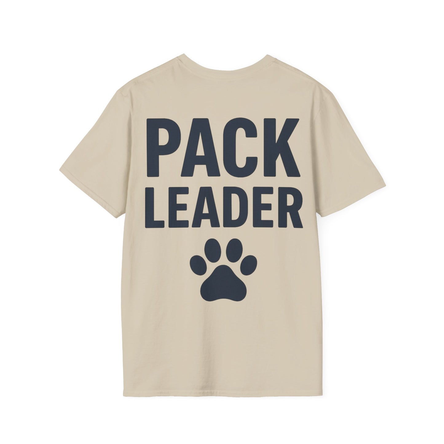 Pack Leader Dog T-Shirt – Two Sided Rescue Tee – Front Pack Member Logo – Back Pack Leader Design – Matching Family Rescue Apparel – Pitbull Dog Lover Gift – Join the Pack Shirt – Parent Pack Alpha Tee