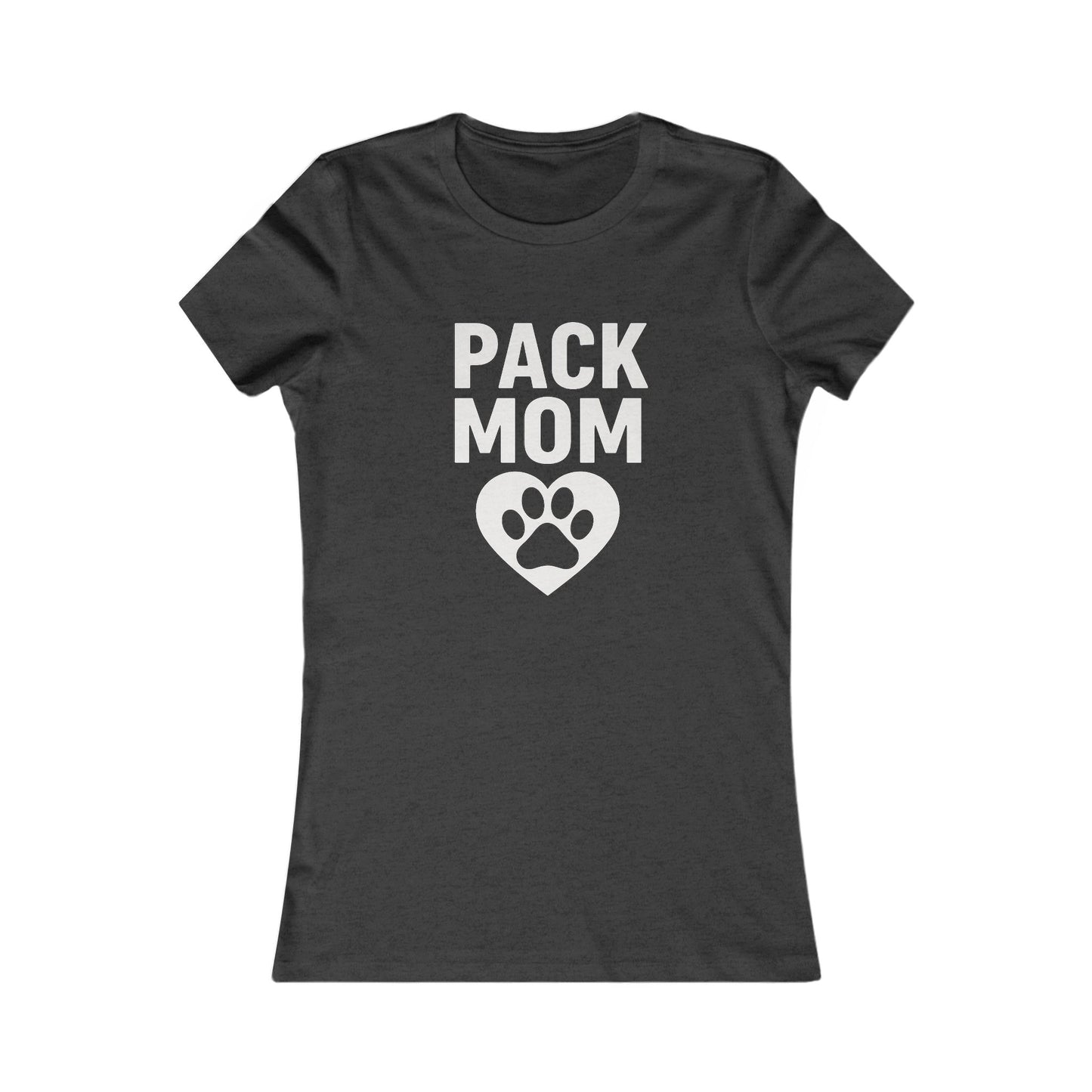 Pack Mom Shirt for Dog Lovers – Cute Paw Heart Design | Rescue Pack Apparel