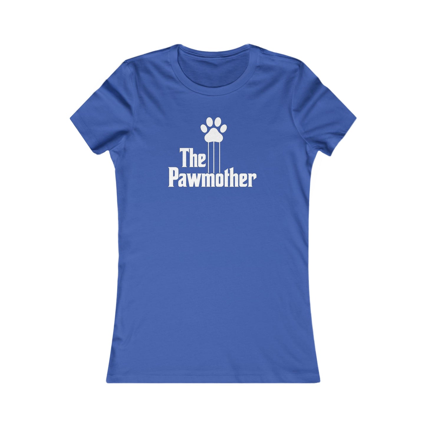 The Pawmother Dog Rescue T-Shirt – Funny Pet Parody Tee for Women, Bold Godfather-Inspired Design, White Ink on Dark Colors, Gift for Dog Moms adult