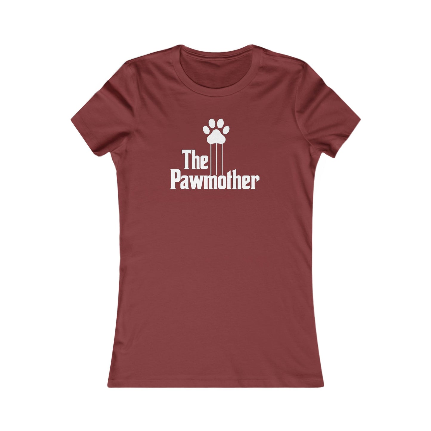 The Pawmother Dog Rescue T-Shirt – Funny Pet Parody Tee for Women, Bold Godfather-Inspired Design, White Ink on Dark Colors, Gift for Dog Moms adult