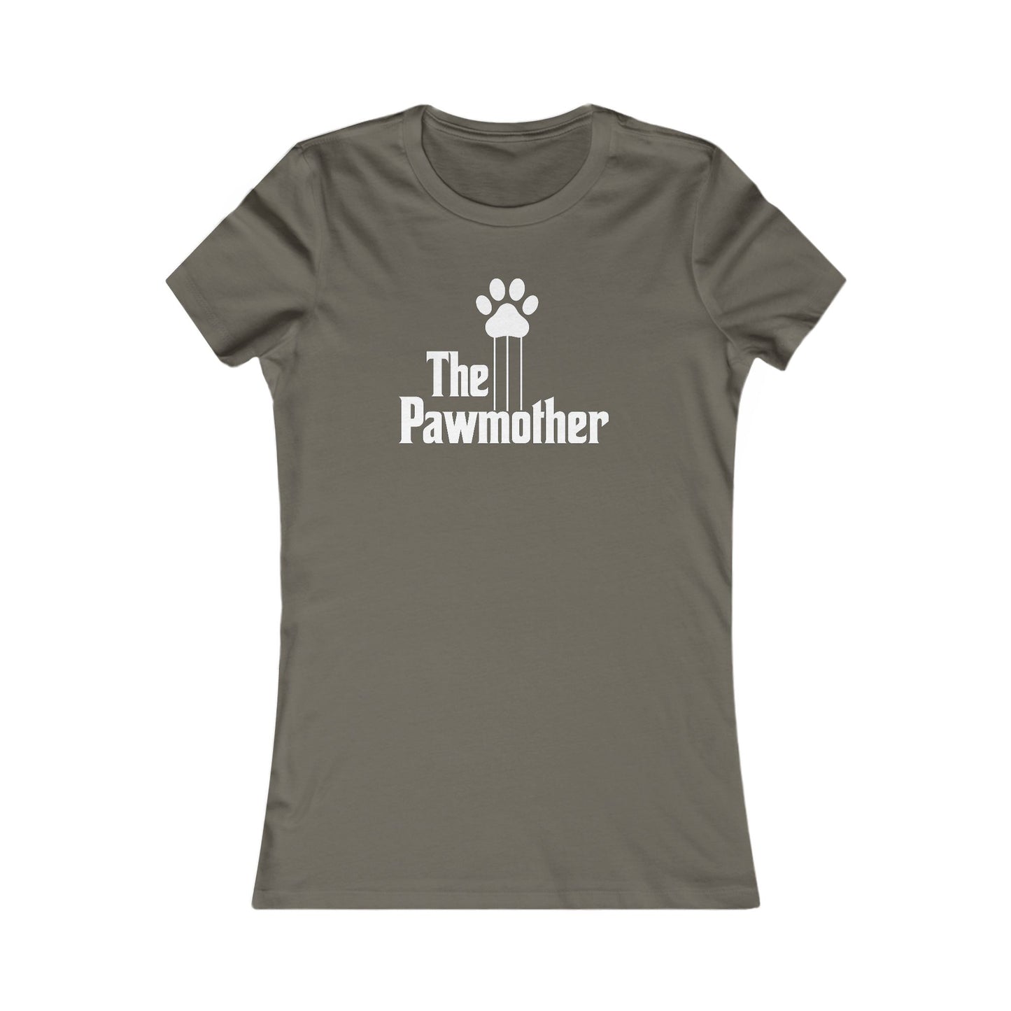 The Pawmother Dog Rescue T-Shirt – Funny Pet Parody Tee for Women, Bold Godfather-Inspired Design, White Ink on Dark Colors, Gift for Dog Moms adult