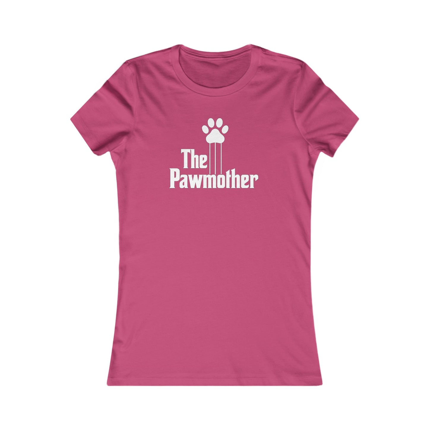 The Pawmother Dog Rescue T-Shirt – Funny Pet Parody Tee for Women, Bold Godfather-Inspired Design, White Ink on Dark Colors, Gift for Dog Moms adult