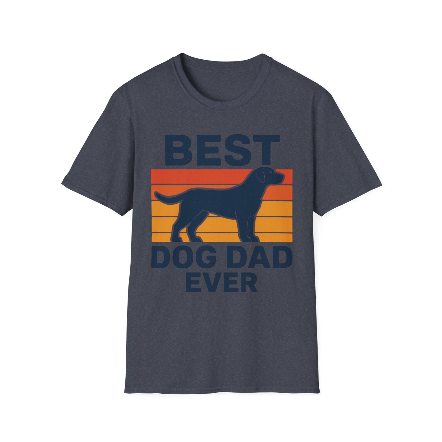 Best Dog Dad Ever T-Shirt | Adult Unisex Softstyle Tee for Dog Lovers, Gift for Father's Day, Pet Owner Apparel, Casual Wear, Animal [...]