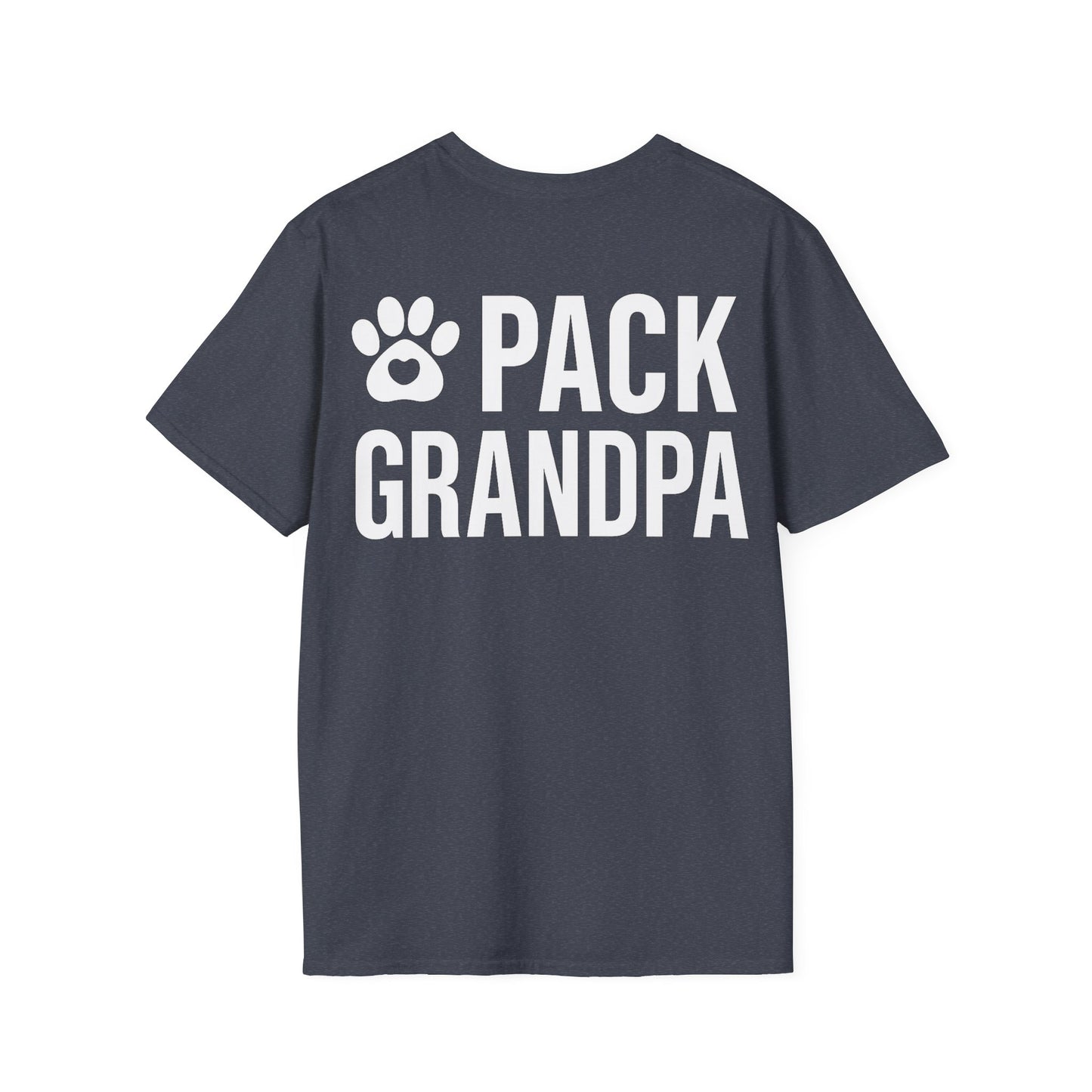 Pack Grandpa T-Shirt | Dog Rescue Family Tee for Grandpa | Matching Pack T-Shirt for Father’s Day | $1 Donated to Animal Rescue, Adult Unisex T-Shirt