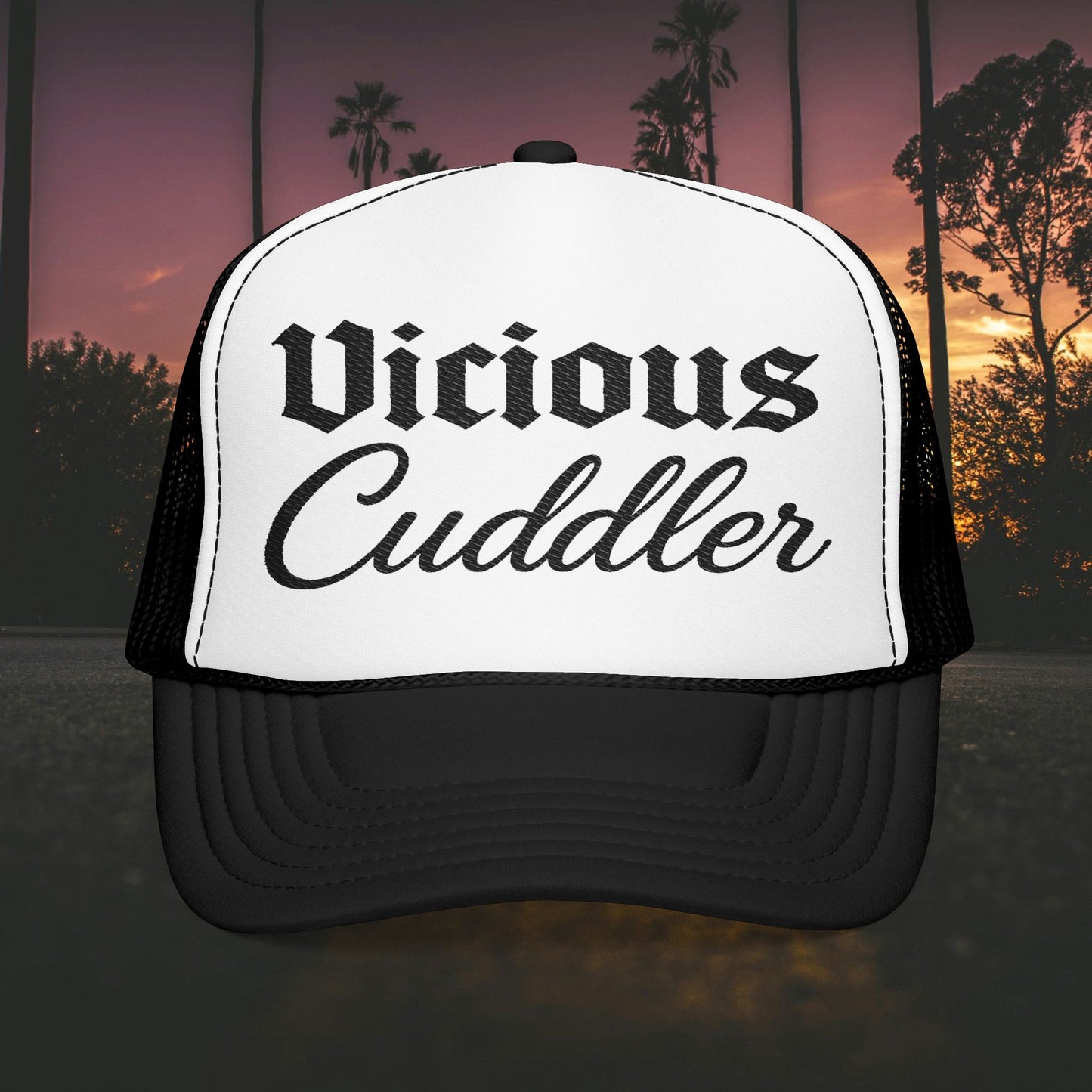 Vicious Cuddler Foam Trucker Hat (Embroidery)