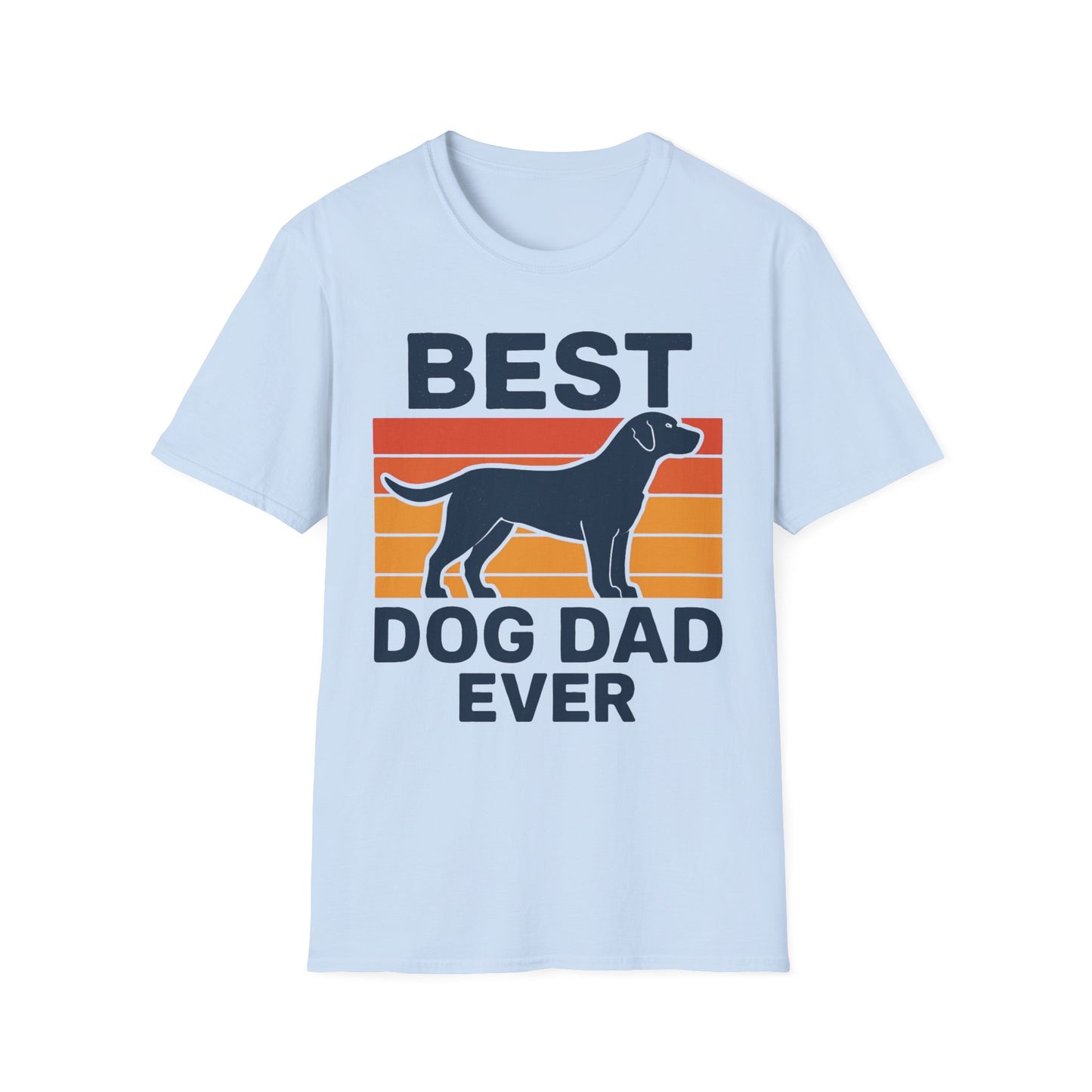 Best Dog Dad Ever T-Shirt | Adult Unisex Softstyle Tee for Dog Lovers, Gift for Father's Day, Pet Owner Apparel, Casual Wear, Animal [...]