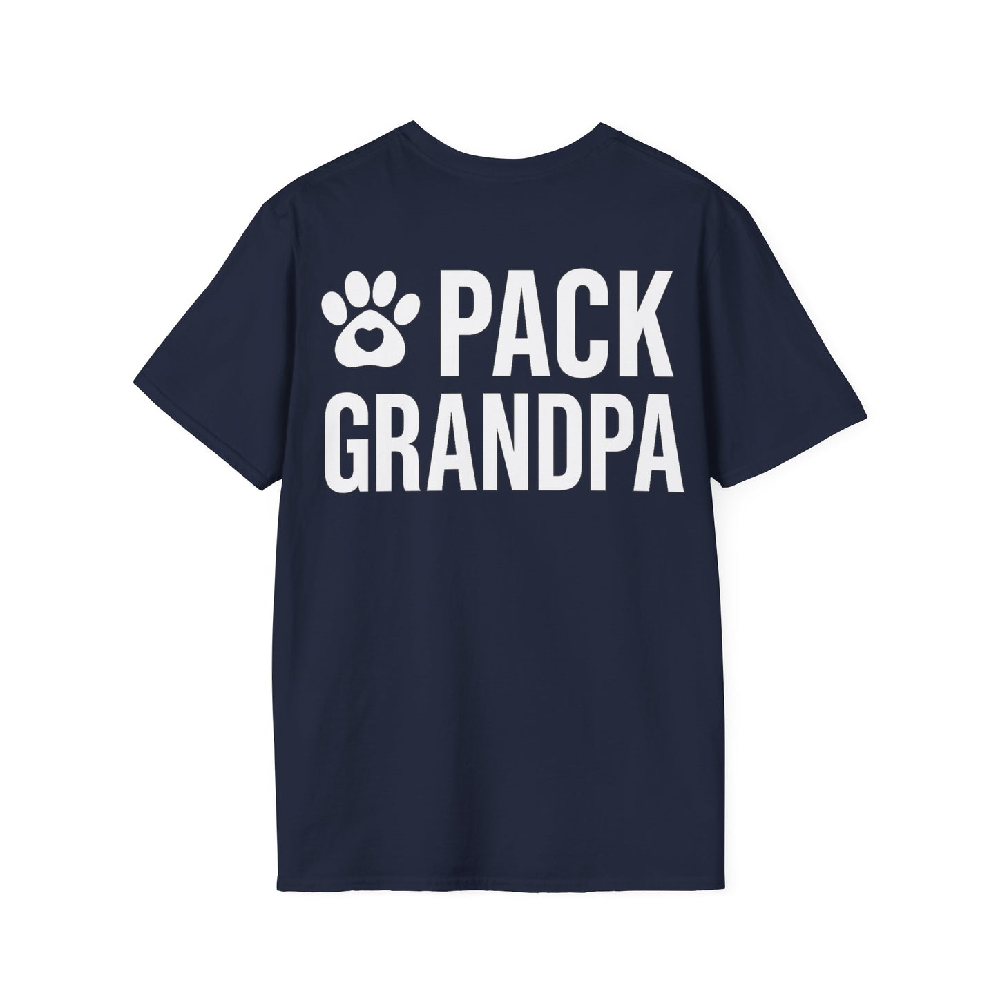 Pack Grandpa T-Shirt | Dog Rescue Family Tee for Grandpa | Matching Pack T-Shirt for Father’s Day | $1 Donated to Animal Rescue, Adult Unisex T-Shirt