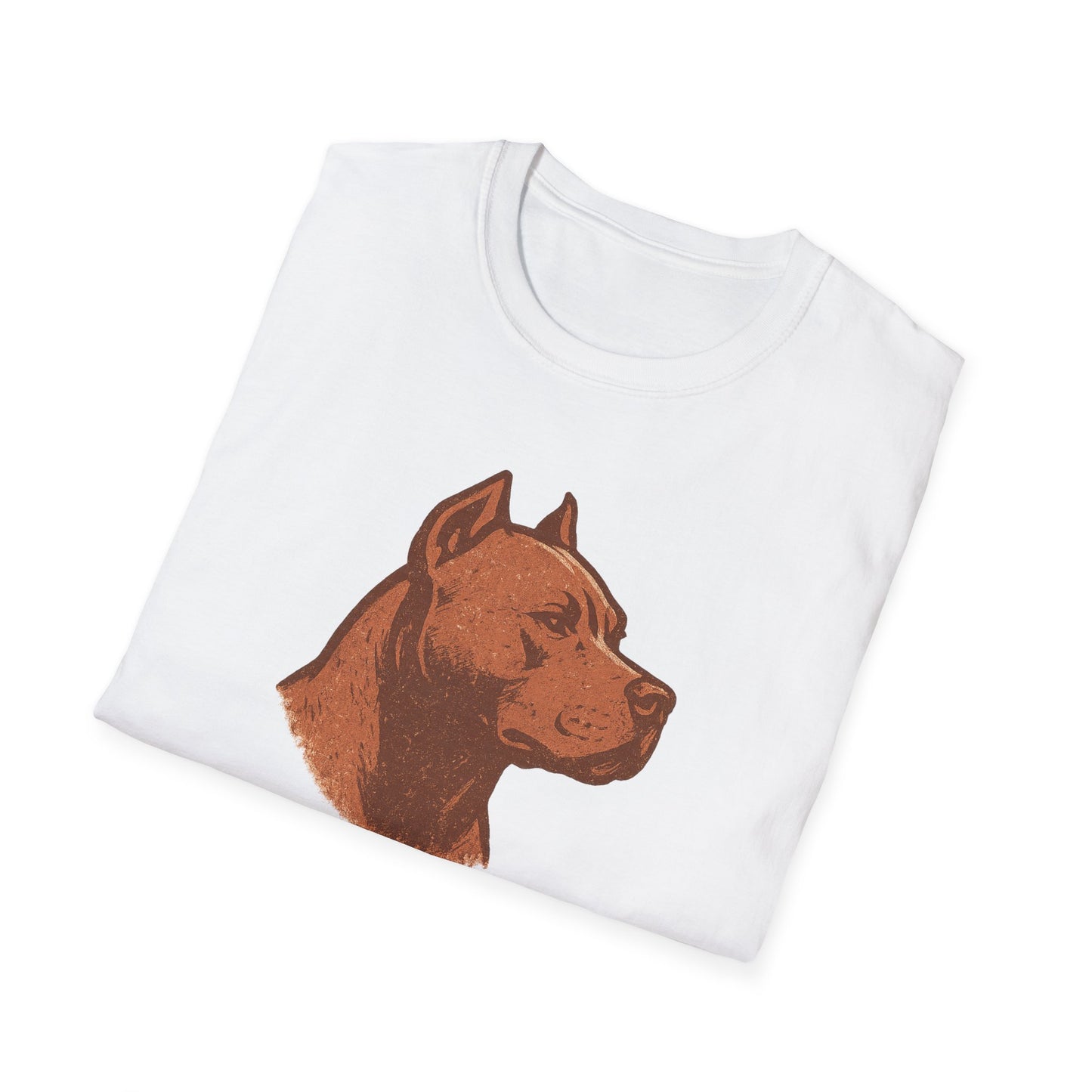 Proud Grand-Paw Pit Bull Vintage T-Shirt – Rustic Dog Grandpa Tee for Pitbull Lovers, Adult Unisex T-Shirt