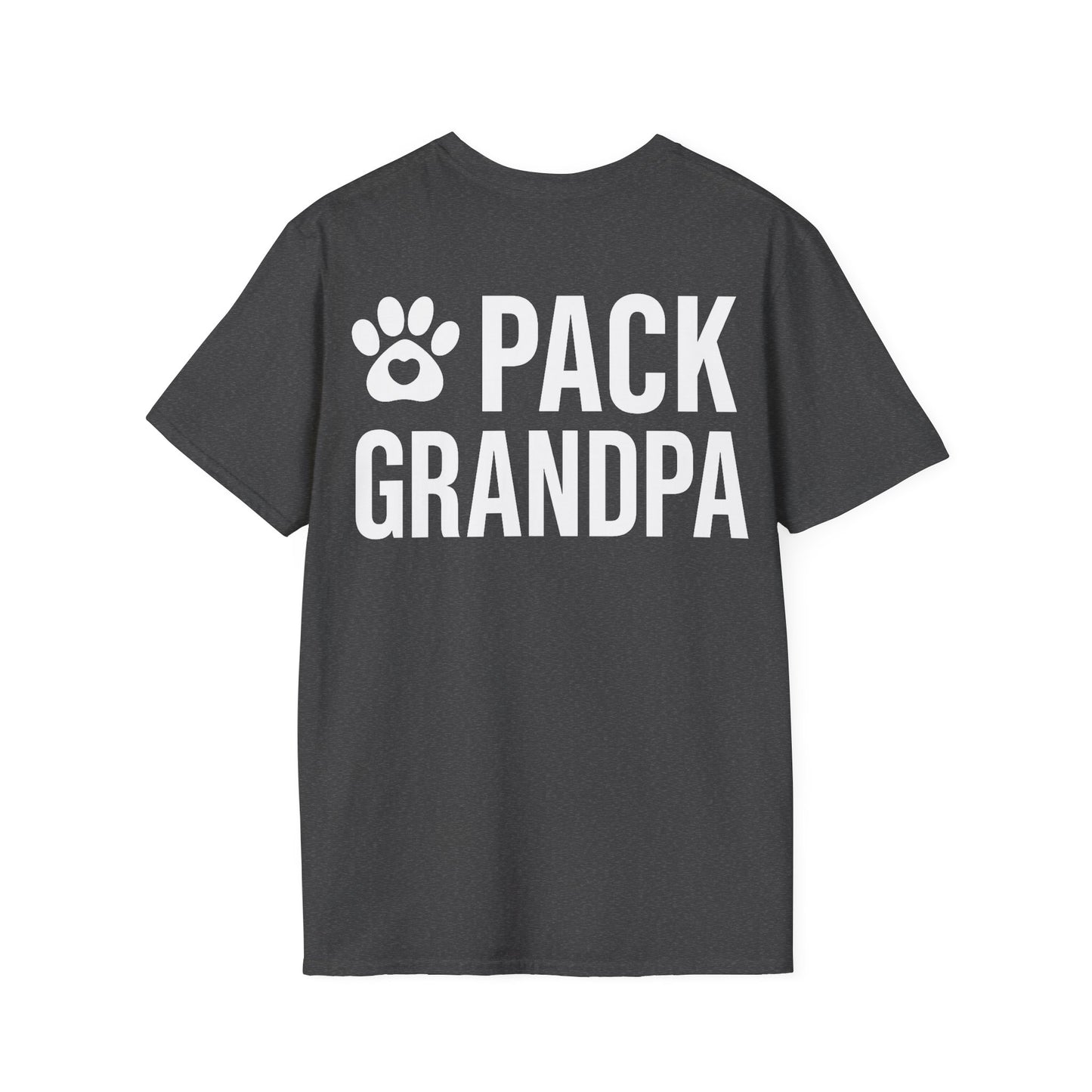 Pack Grandpa T-Shirt | Dog Rescue Family Tee for Grandpa | Matching Pack T-Shirt for Father’s Day | $1 Donated to Animal Rescue, Adult Unisex T-Shirt