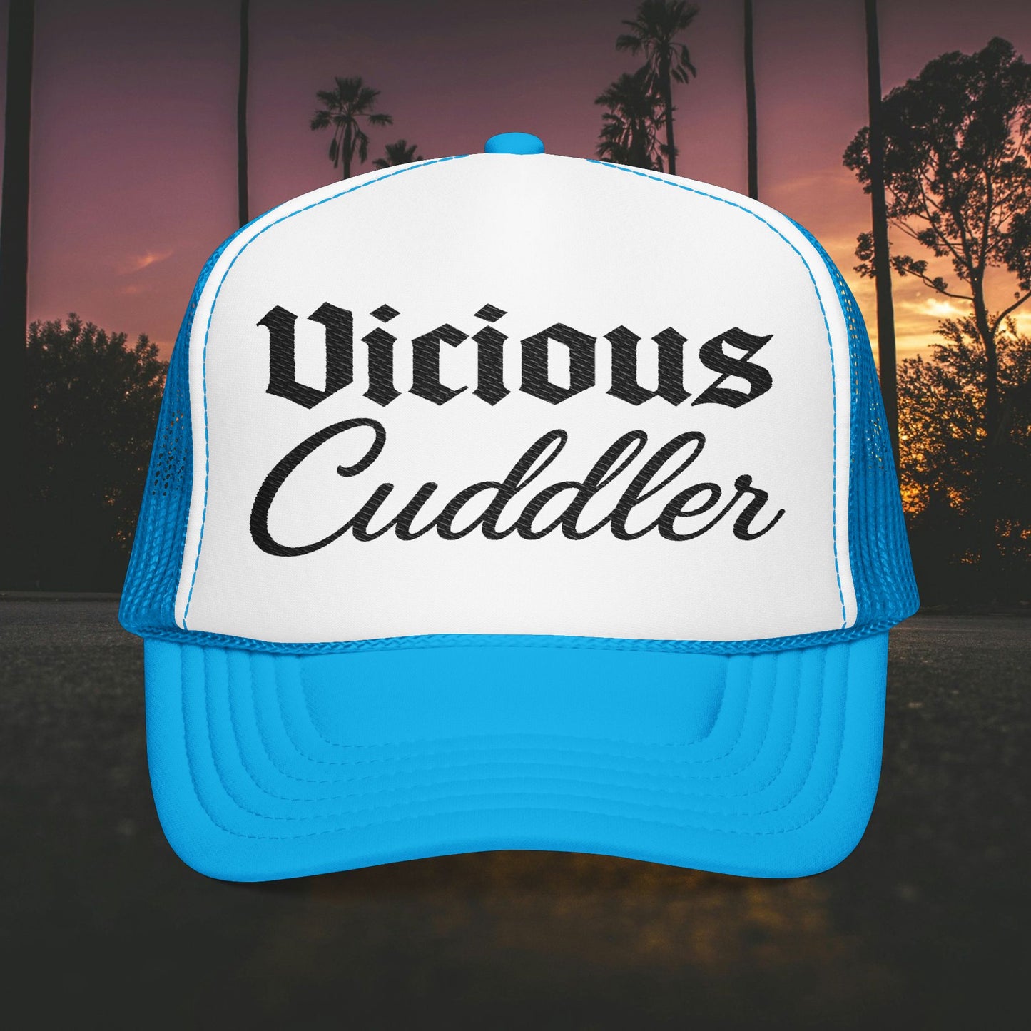 Vicious Cuddler Foam Trucker Hat (Embroidery)