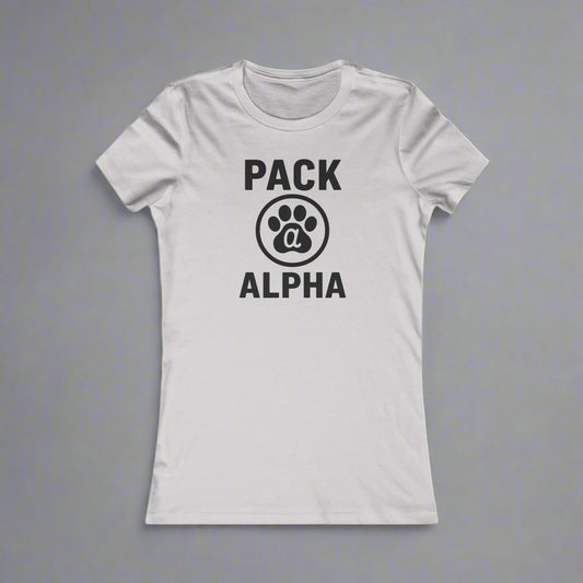 Pack Alpha Women's Tee, Dog Lover Gift, Animal Rights Support, Casual Wear, Pet Lover Shirt, Dog Mom Apparel, Adult Unisex T-Shirt