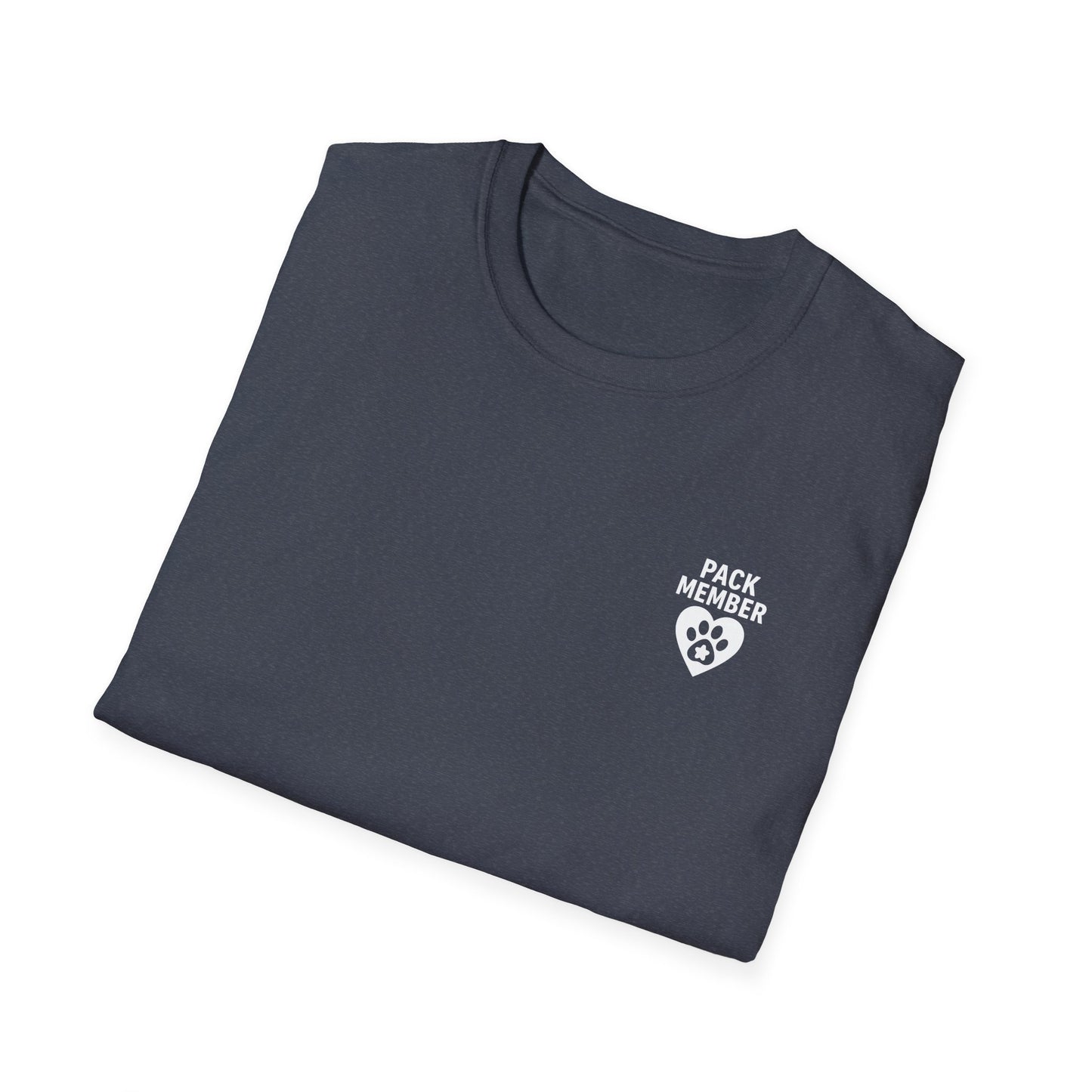 Pack Pup Rescue Shirt – Two Sided Dog Lover Tee – Front Pack Member Logo – Back Pack Pup Design – Gildan 64000 Unisex Fit – Matching Family Rescue Apparel – Older Kids or Teens – Animal Shelter Support – Full Pack Set, Adult Unisex T-Shirt