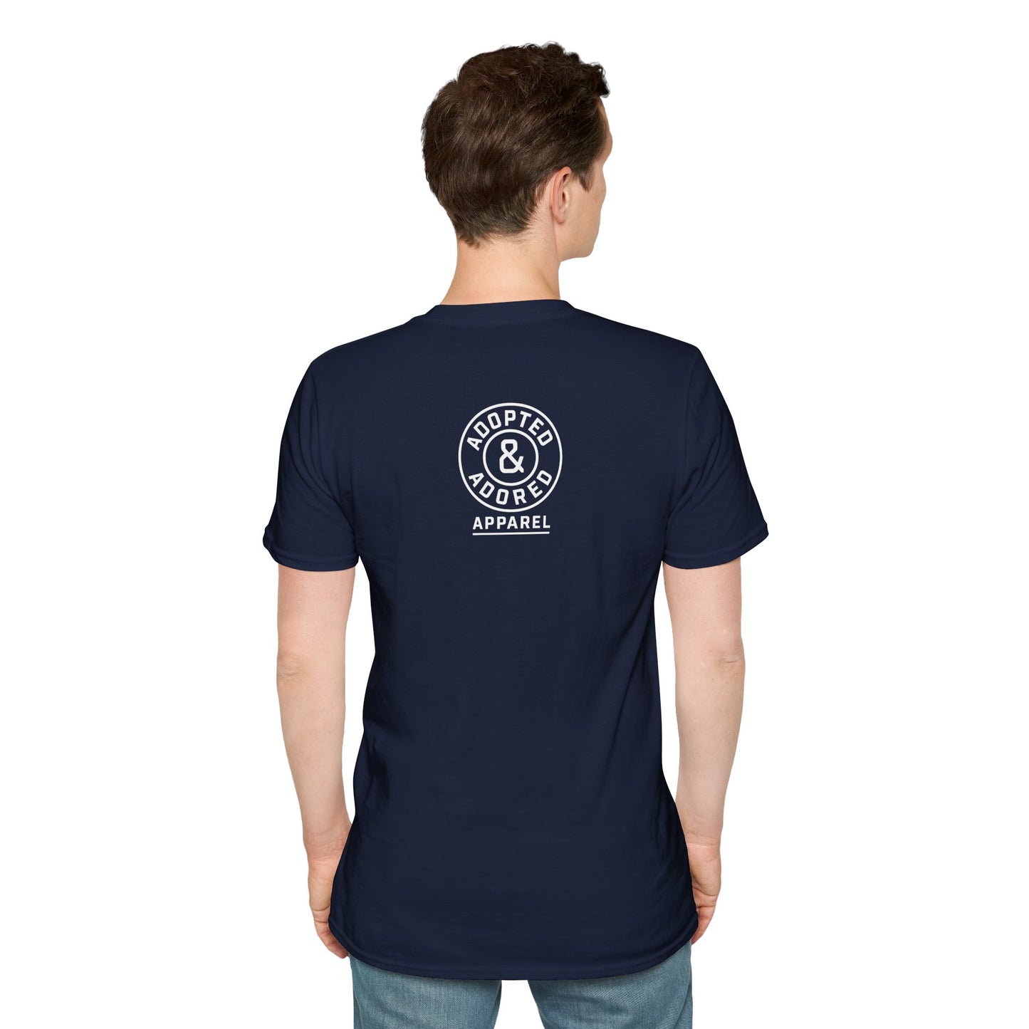 Faith and Freedom Eagle T-Shirt – 4th of July Patriotic Christian Tee – American Flag Wings, Battle Cross, Soldiers in Prayer – Adopted and Adored Apparel, Adult Unisex T-Shirt