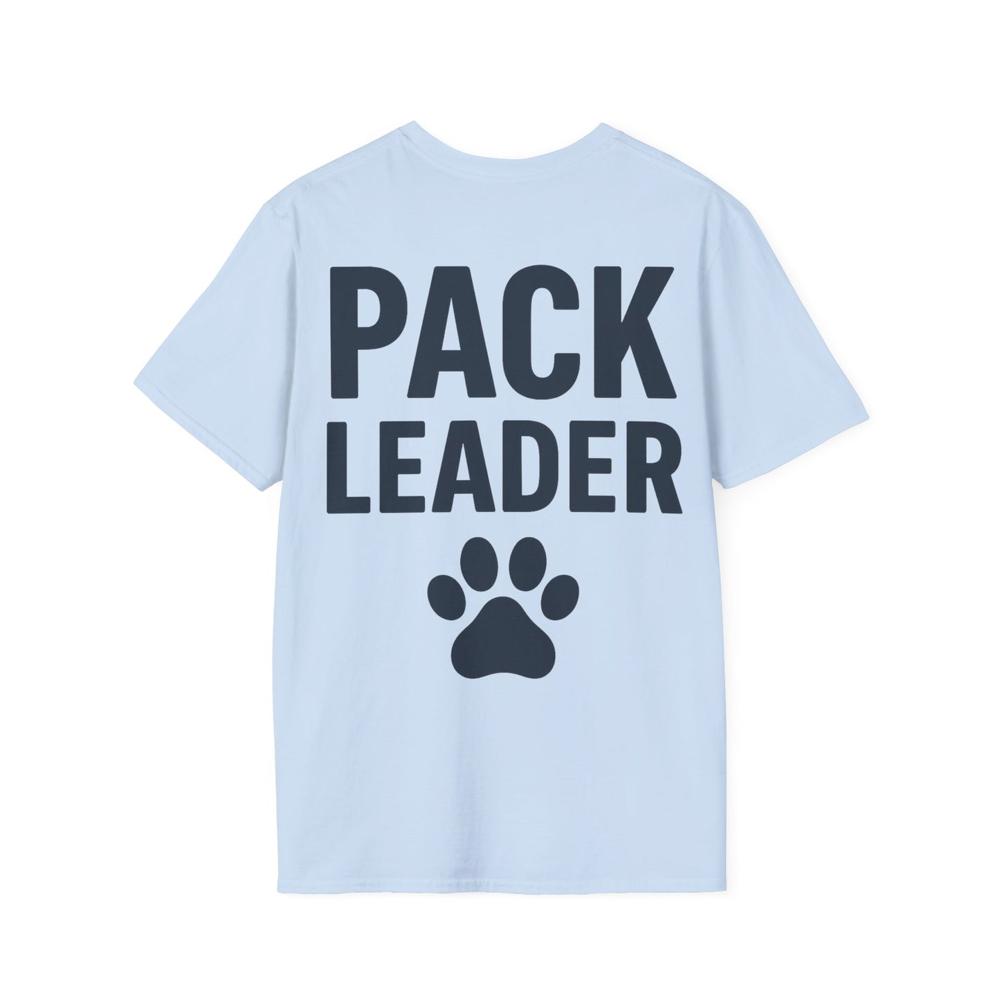 Pack Leader Dog T-Shirt – Two Sided Rescue Tee – Front Pack Member Logo – Back Pack Leader Design – Matching Family Rescue Apparel – Pitbull Dog Lover Gift – Join the Pack Shirt – Parent Pack Alpha Tee