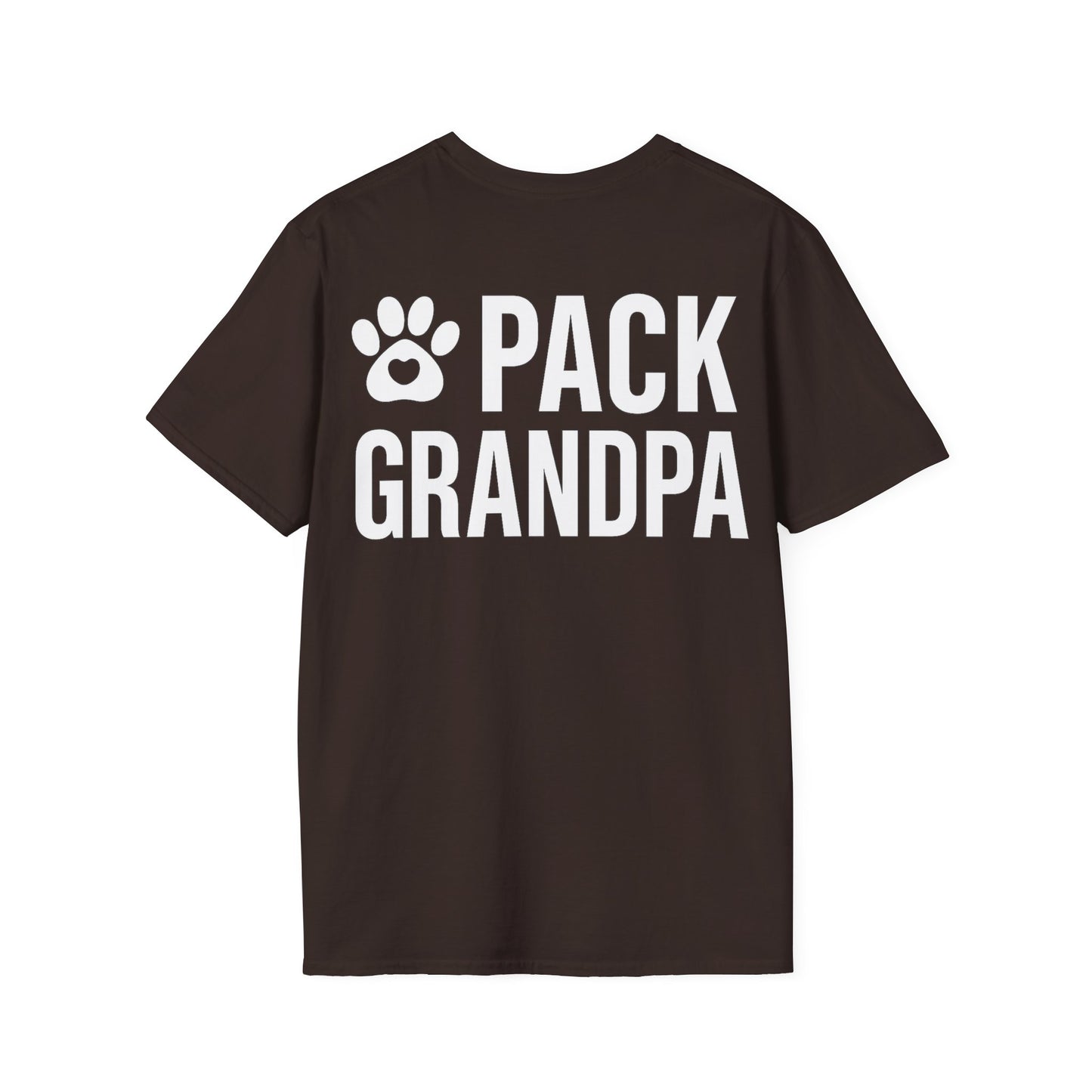 Pack Grandpa T-Shirt | Dog Rescue Family Tee for Grandpa | Matching Pack T-Shirt for Father’s Day | $1 Donated to Animal Rescue, Adult Unisex T-Shirt
