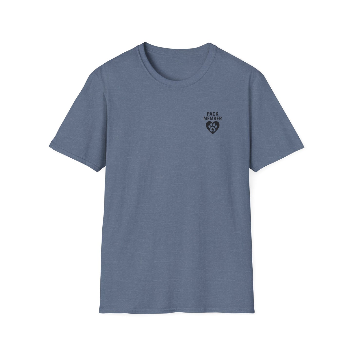 Pack Leader Dog T-Shirt – Two Sided Rescue Tee – Front Pack Member Logo – Back Pack Leader Design – Matching Family Rescue Apparel – Pitbull Dog Lover Gift – Join the Pack Shirt – Parent Pack Alpha Tee