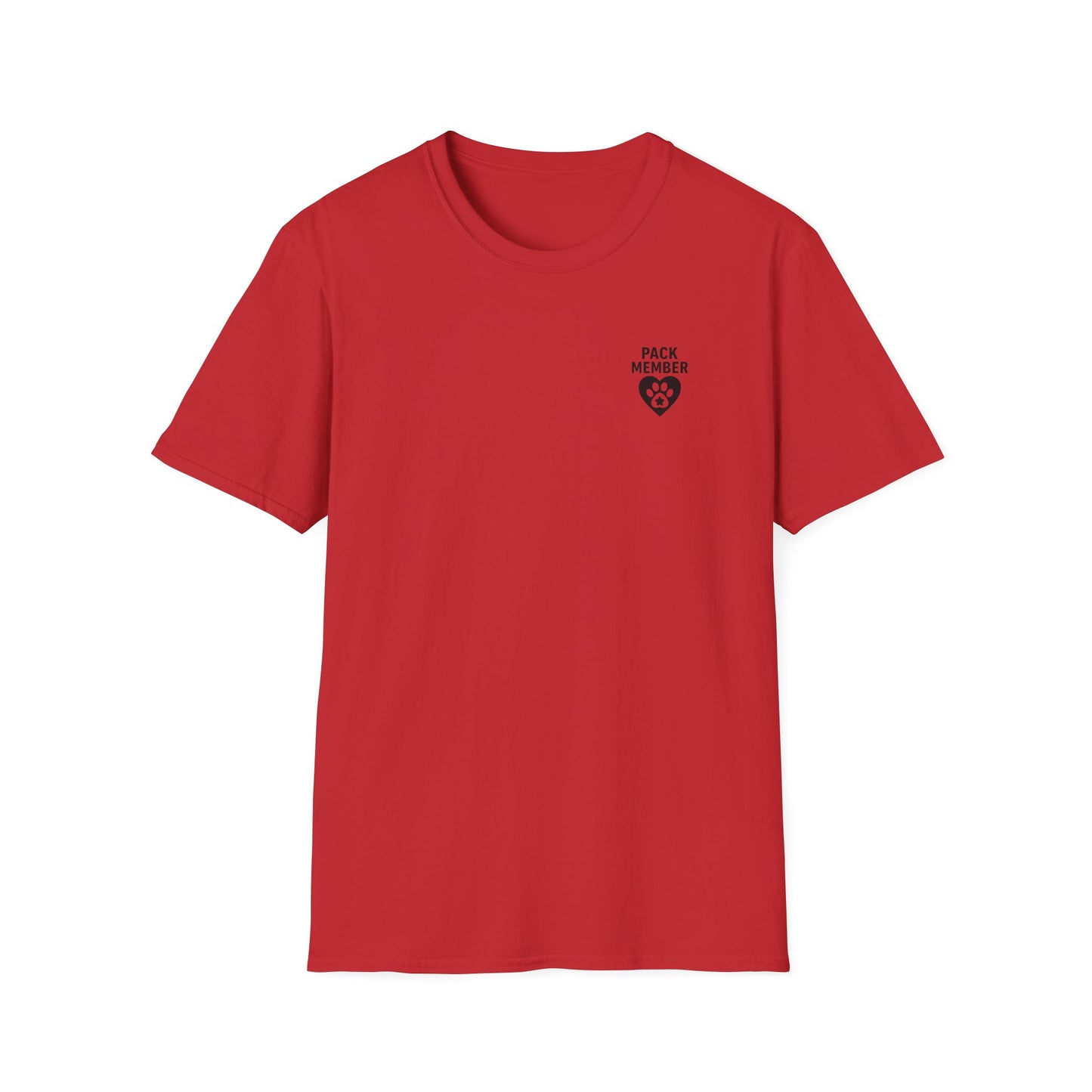 Pack Leader Dog T-Shirt – Two Sided Rescue Tee – Front Pack Member Logo – Back Pack Leader Design – Matching Family Rescue Apparel – Pitbull Dog Lover Gift – Join the Pack Shirt – Parent Pack Alpha Tee